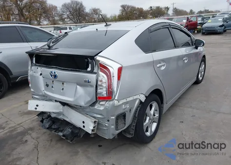 2013 Toyota Prius Four from USA, damaged, VIN JTDKN3DU6D5541622